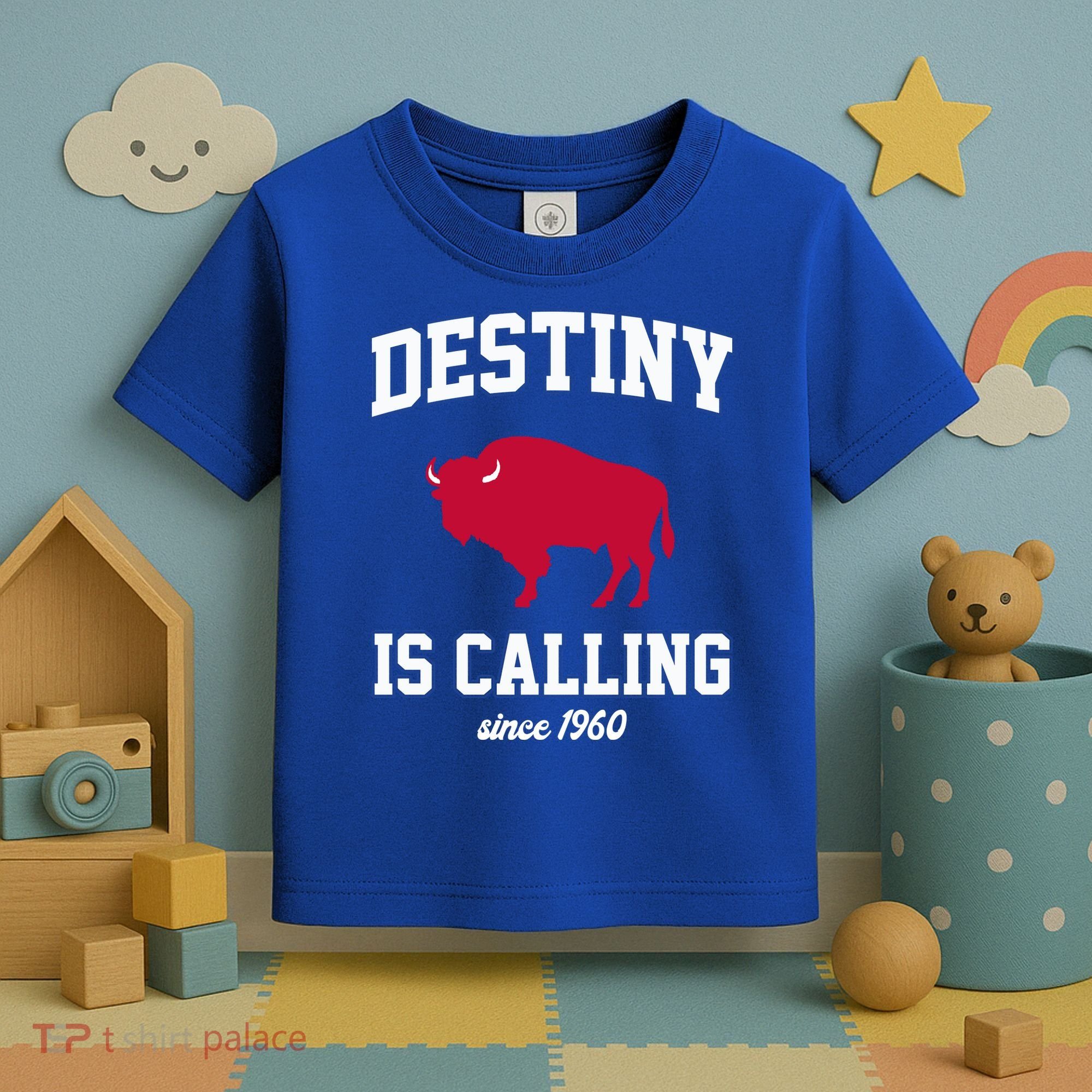 Destiny Is Calling Since 1960 Buffalo Mafia Football Toddler T-Shirt
