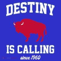 Destiny Is Calling Since 1960 Buffalo Mafia Football Visor thumb 3