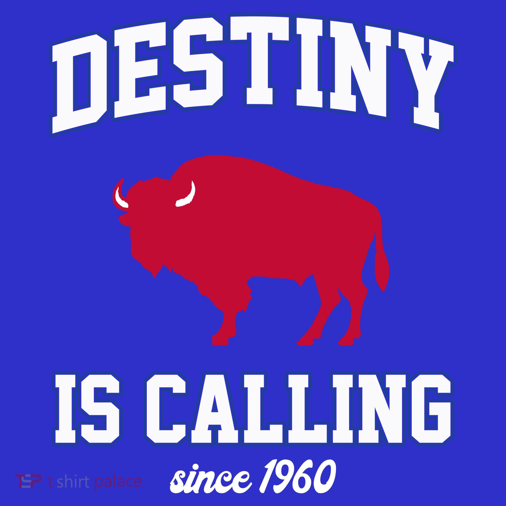 Destiny Is Calling Since 1960 Buffalo Mafia Football Visor