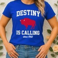 Destiny Is Calling Since 1960 Buffalo Mafia Football Women's T-Shirt thumb 2