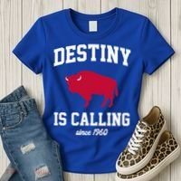 Destiny Is Calling Since 1960 Buffalo Mafia Football Women's T-Shirt thumb 3