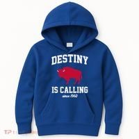 Destiny Is Calling Since 1960 Buffalo Mafia Football Kids Hoodie thumb 0