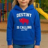 Destiny Is Calling Since 1960 Buffalo Mafia Football Kids Hoodie thumb 3