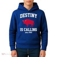 Destiny Is Calling Since 1960 Buffalo Mafia Football Kids Hoodie thumb 4