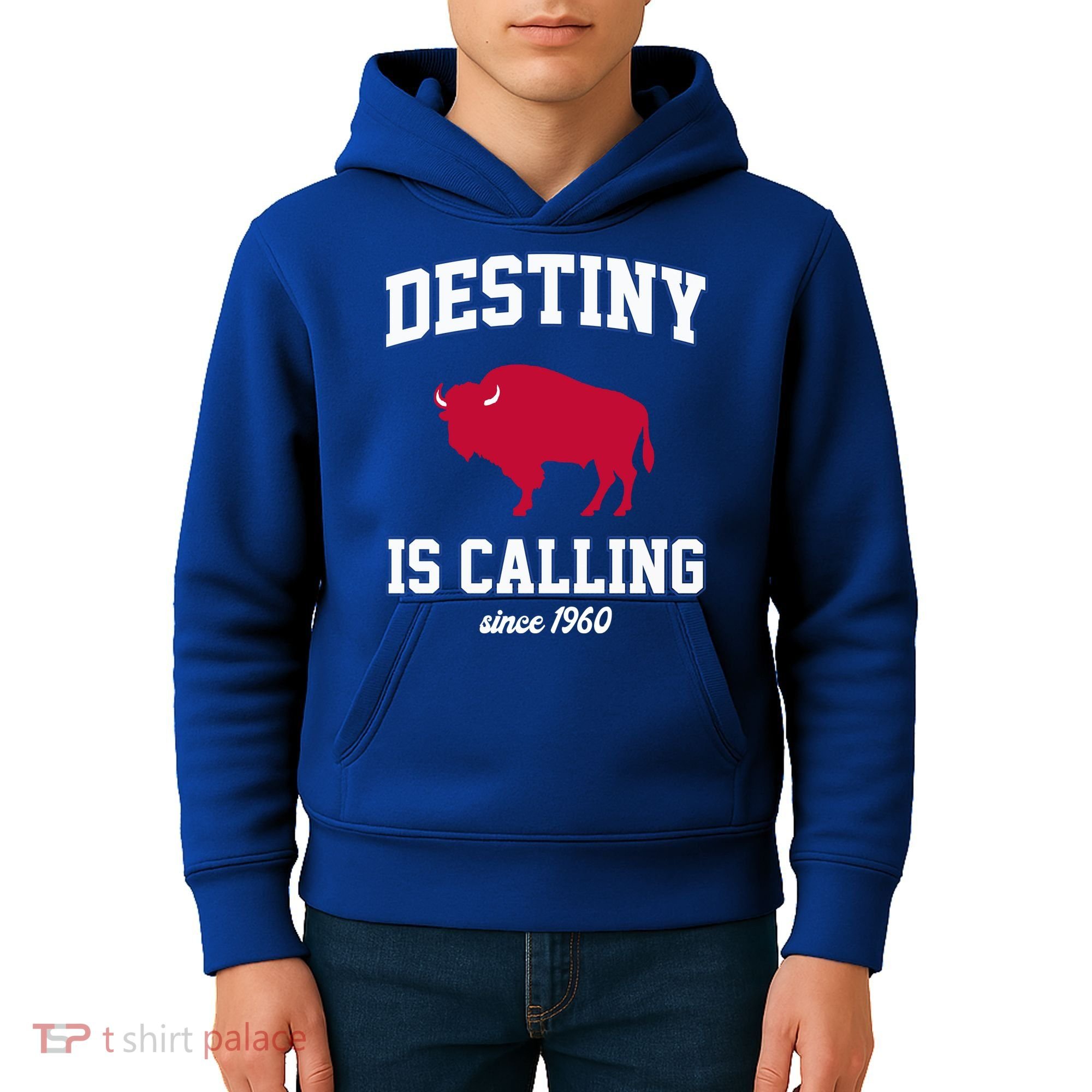 Destiny Is Calling Since 1960 Buffalo Mafia Football Kids Hoodie