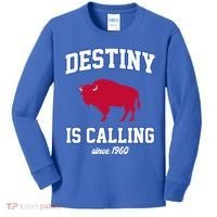 Destiny Is Calling Since 1960 Buffalo Mafia Football Kids Long Sleeve Shirt thumb 0