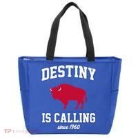 Destiny Is Calling Since 1960 Buffalo Mafia Football Tote Bag thumb 0