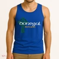 Donegal Ireland County Celtic Gaelic Football And Hurling Cool Gift Tank Top thumb 3