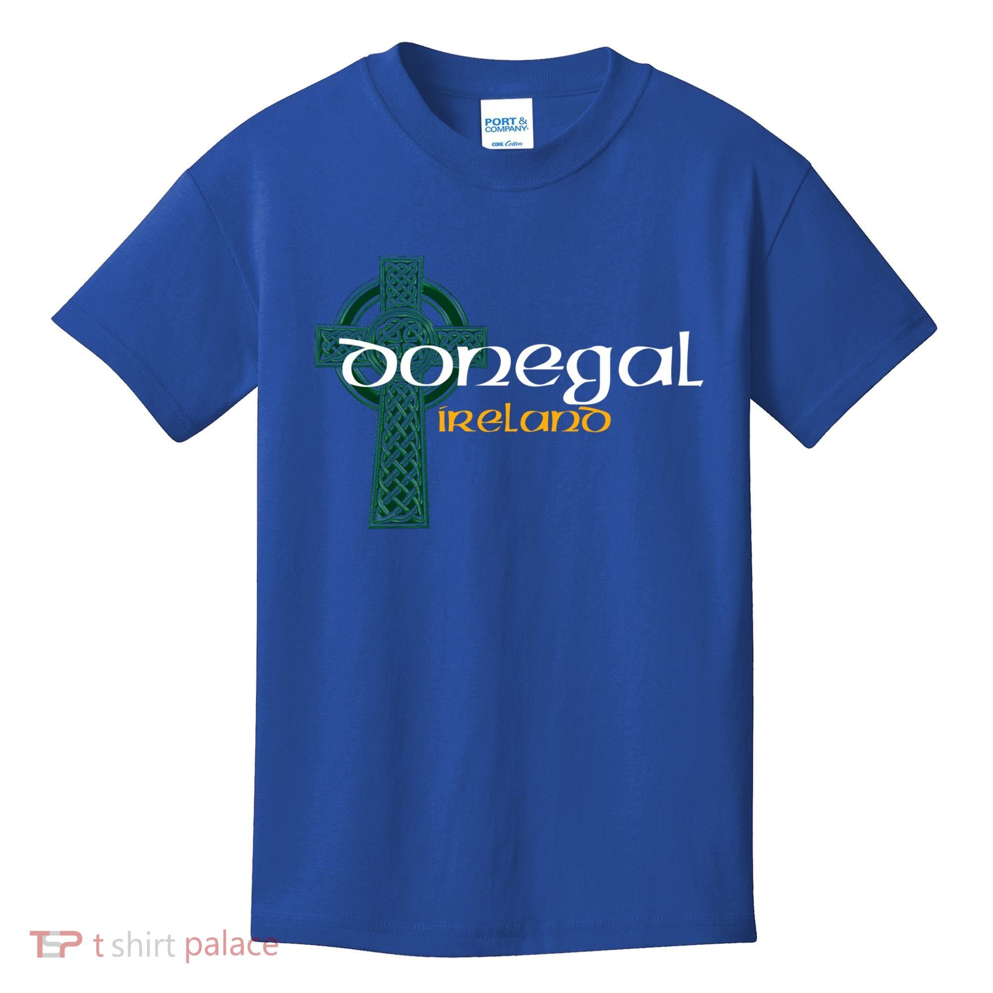 Donegal Ireland County Celtic Gaelic Football And Hurling Cool Gift Kids T-Shirt