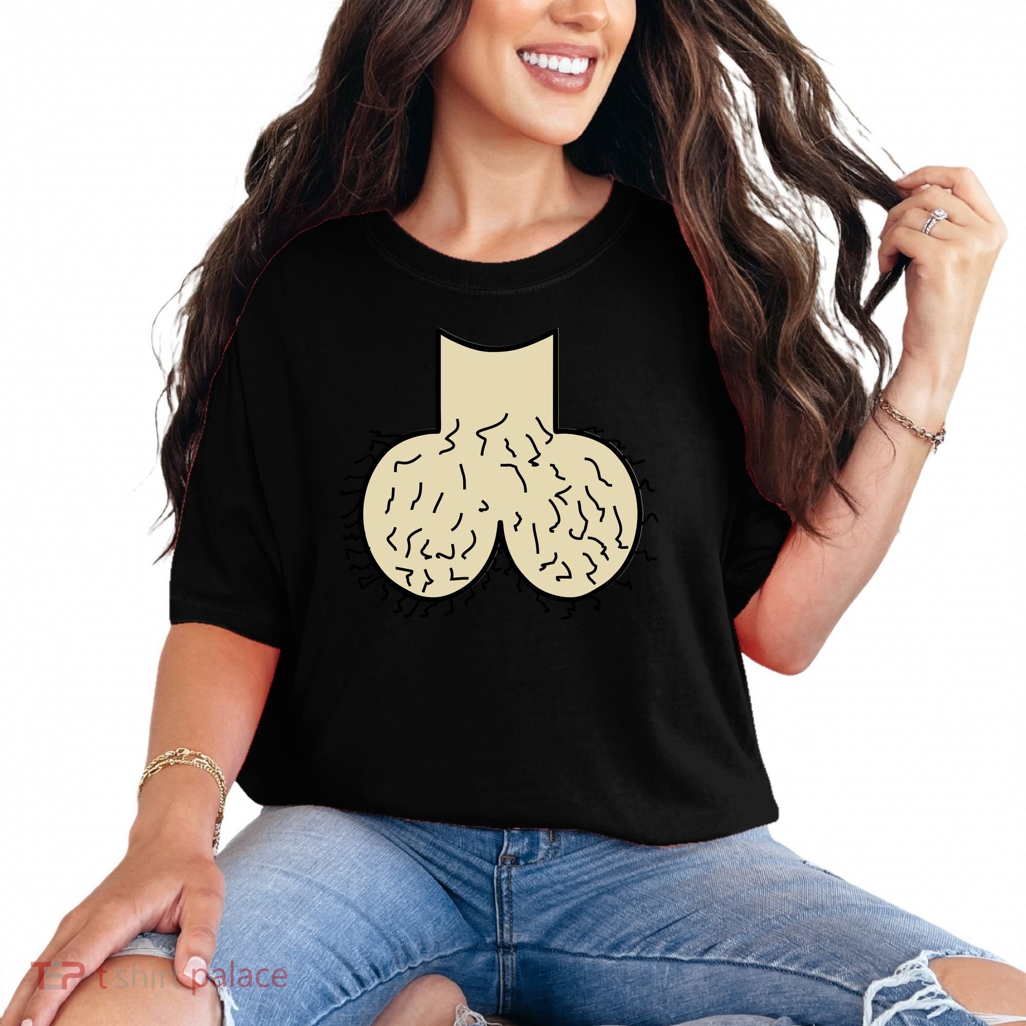 Dick Head Ball Sack Comfort Colors T-Shirt