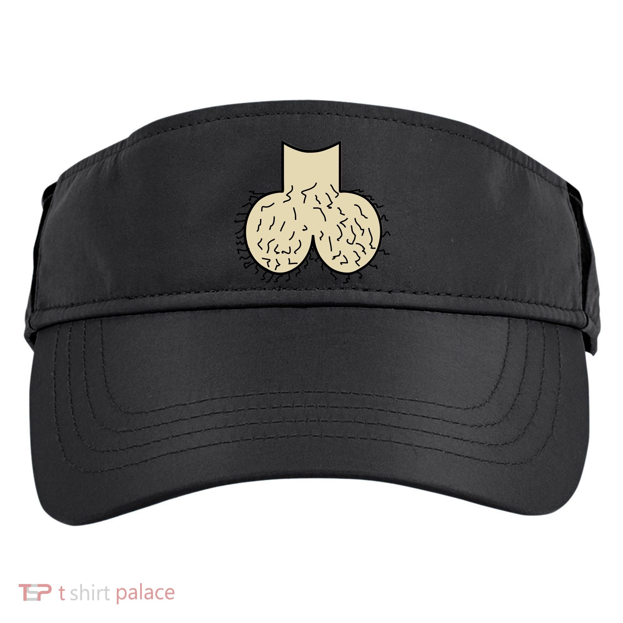 Dick Head Ball Sack Adult Drive Performance Visor