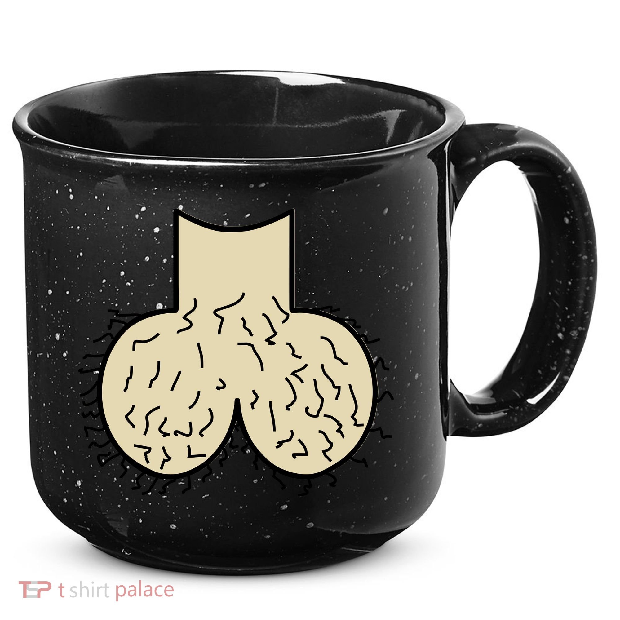 Dick Head Ball Sack 15oz Campfire Ceramic Mug