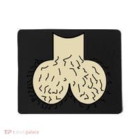 Dick Head Ball Sack Mousepad thumb 0
