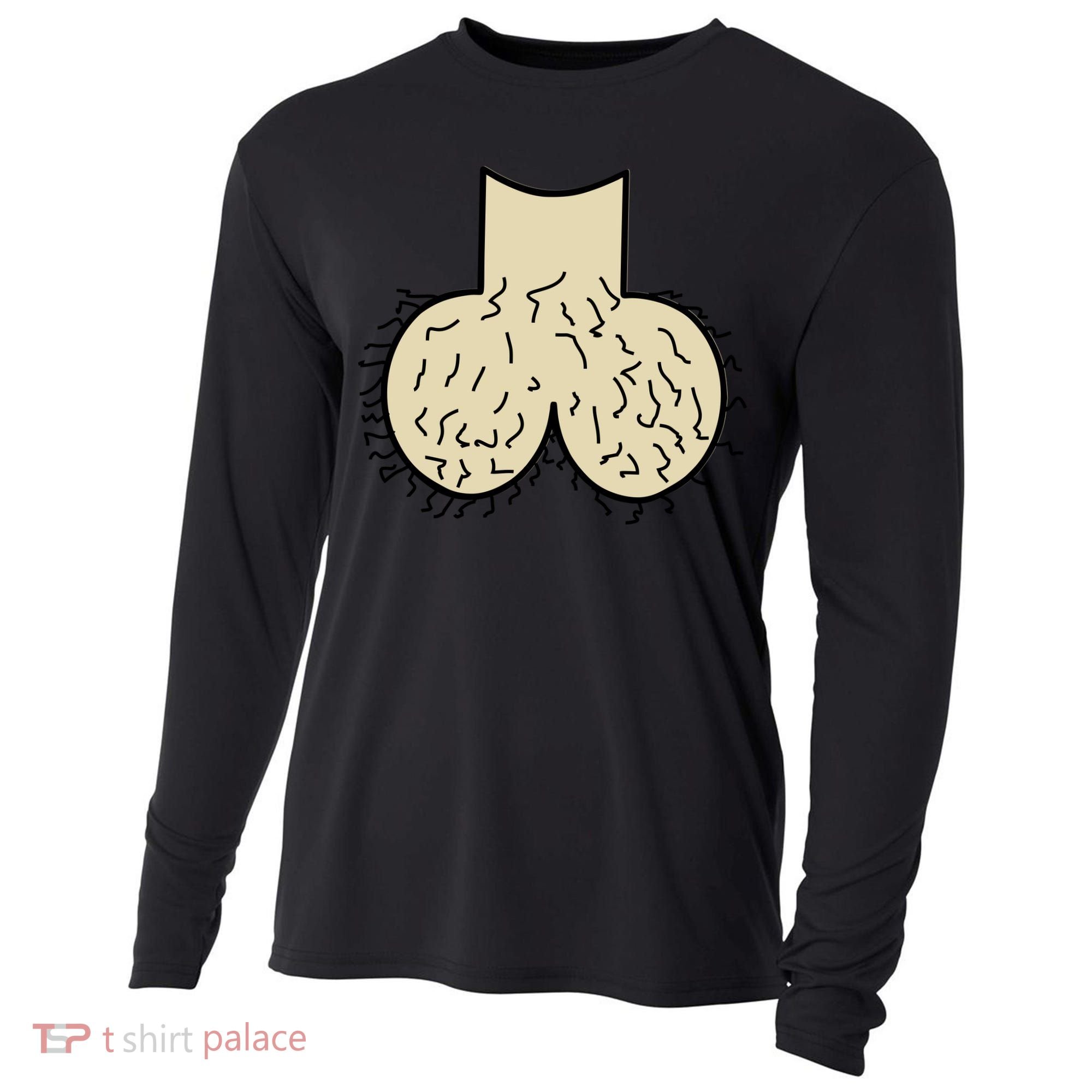 Dick Head Ball Sack Cooling Performance Long Sleeve Crew