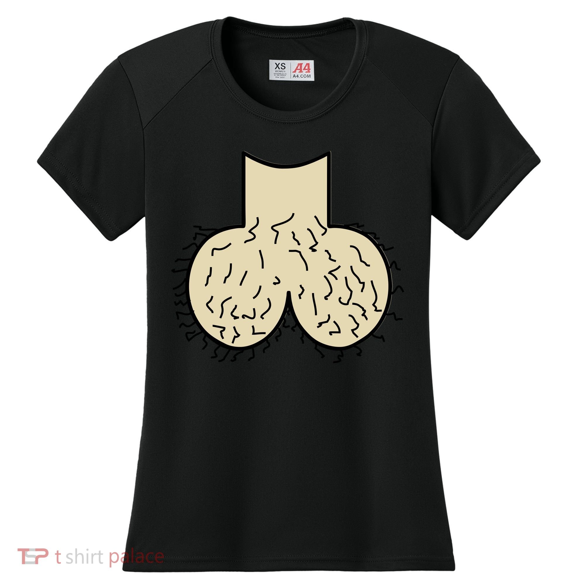Dick Head Ball Sack Women's Cooling Performance Crew T-Shirt