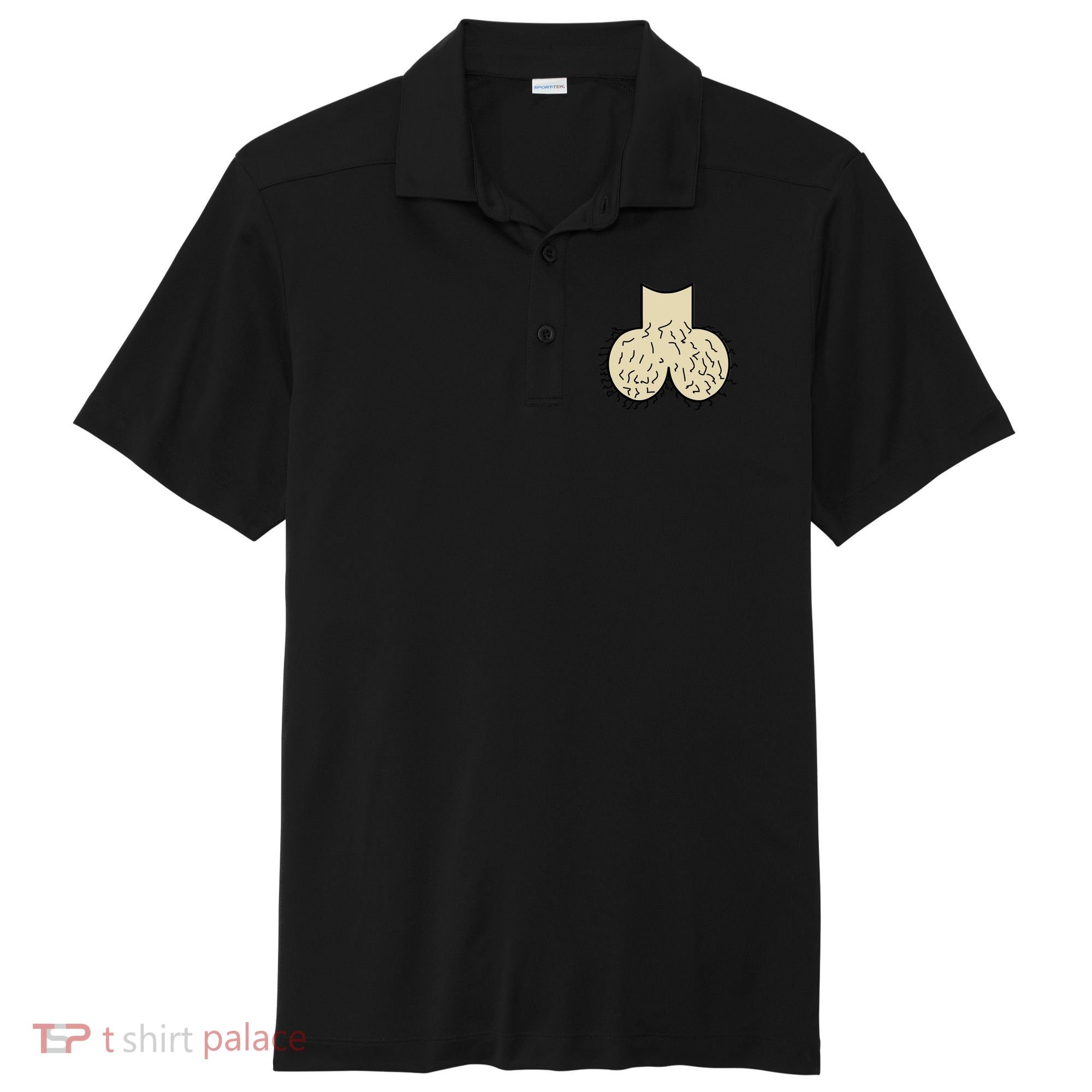 Dick Head Ball Sack Sport-Tek Posi-UV Pro Polo