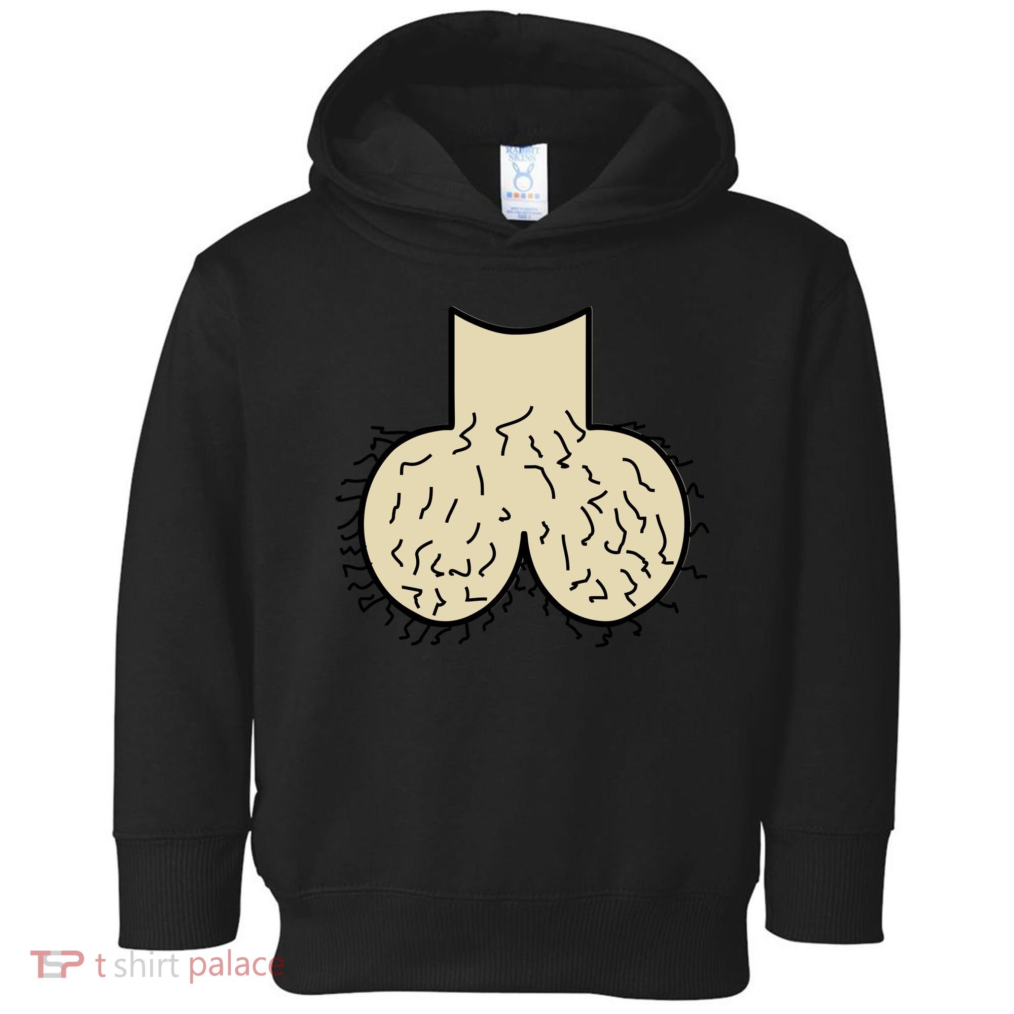 Dick Head Ball Sack Toddler Hoodie