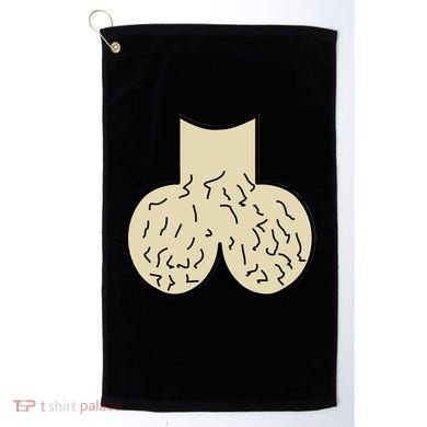 Dick Head Ball Sack Golf Towel