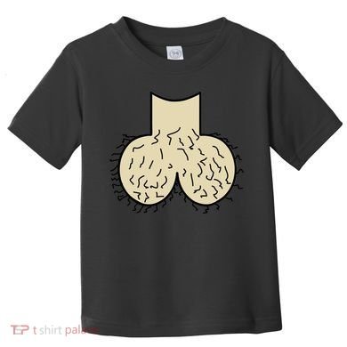 Dick Head Ball Sack Toddler T-Shirt