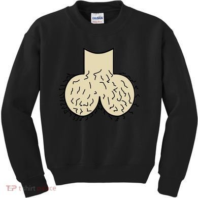 Dick Head Ball Sack Kids Sweatshirt