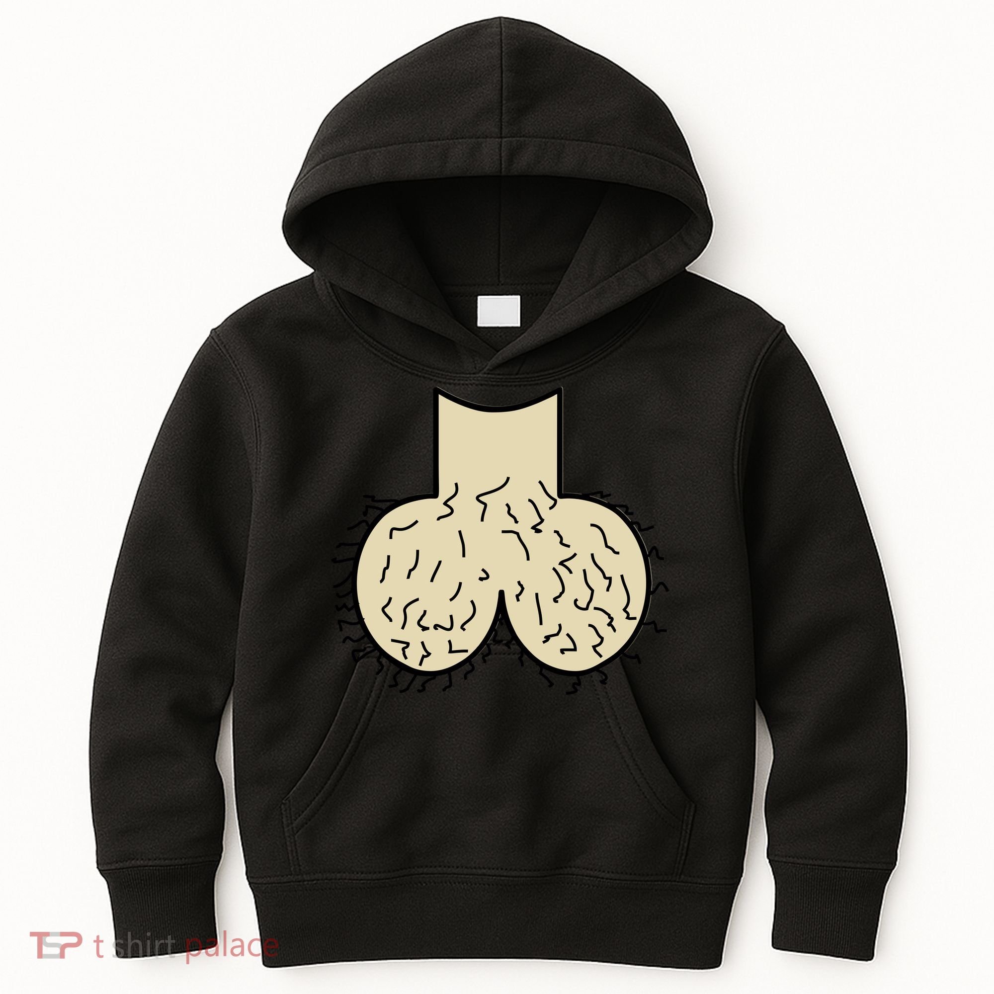 Dick Head Ball Sack Kids Hoodie
