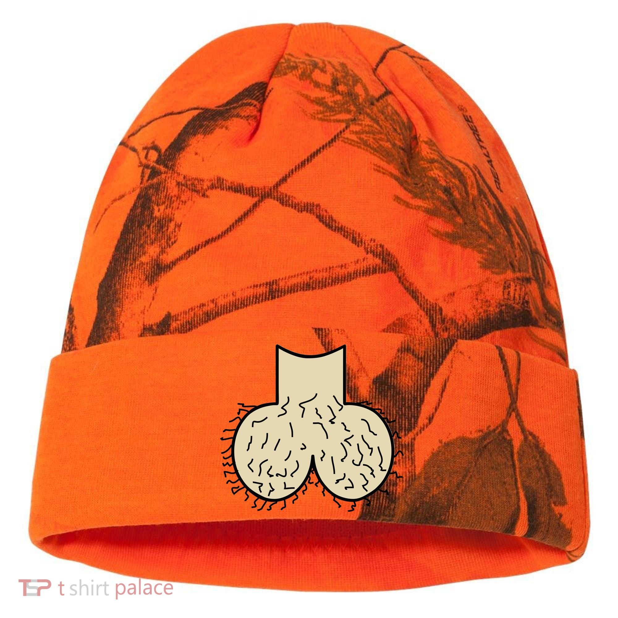 Dick Head Ball Sack Kati Licensed 12" Camo Cuffed Beanie