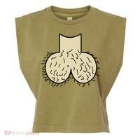 Dick Head Ball Sack Garment-Dyed Women's Muscle Tee thumb 0