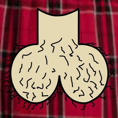 Dick Head Ball Sack Men's Flannel Plaid Pajama Pants