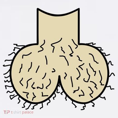 Dick Head Ball Sack Comfort Colors Garment-Dyed Hooded Sweatshirt