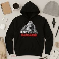 Dicks Out For Harambe Hoodie thumb 3