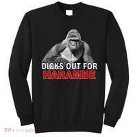 Dicks Out For Harambe Sweatshirt thumb 0