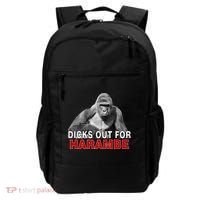 Dicks Out For Harambe Backpack thumb 0