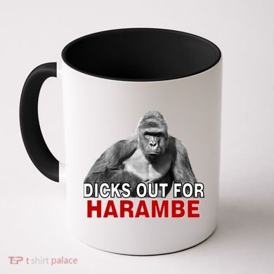Dicks Out For Harambe Coffee Mug