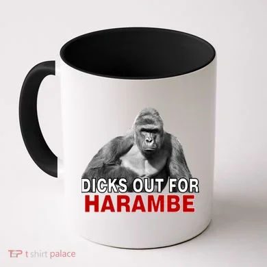Dicks Out For Harambe Coffee Mug