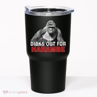 Dicks Out For Harambe Tumbler thumb 0