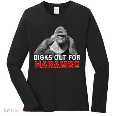 Dicks Out For Harambe Women's Long Sleeve Shirt