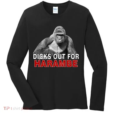 Dicks Out For Harambe Women's Long Sleeve Shirt