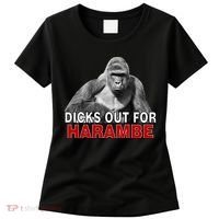 Dicks Out For Harambe Women's T-Shirt thumb 0