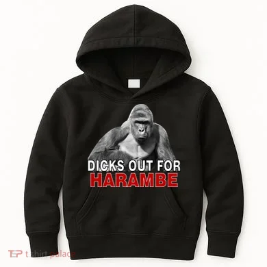 Dicks Out For Harambe Kids Hoodie