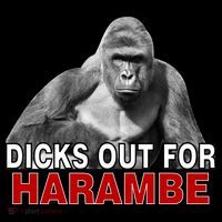 Dicks Out For Harambe Kids Long Sleeve Shirt thumb 2