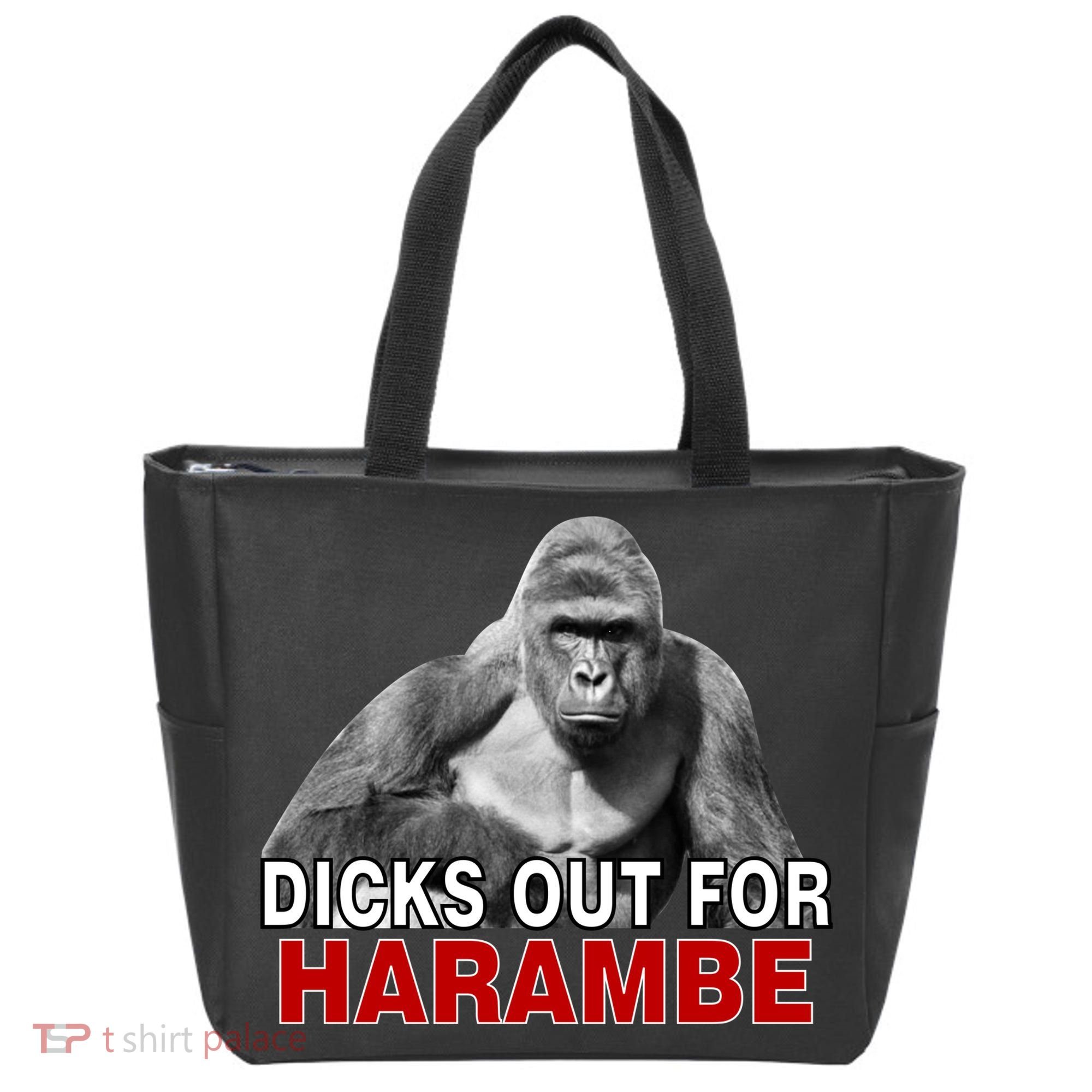 Dicks Out For Harambe Tote Bag