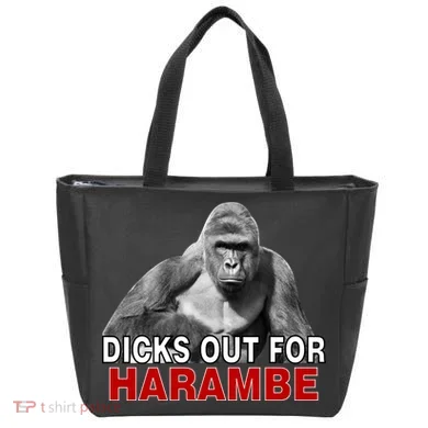 Dicks Out For Harambe Tote Bag