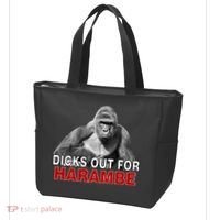 Dicks Out For Harambe Tote Bag thumb 3