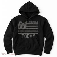 Did You America Today Distressed USA Flag Hoodie thumb 0