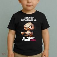 Duck I Did Not Trip The Floor Looked Sad So I Thought It Toddler T-Shirt thumb 2