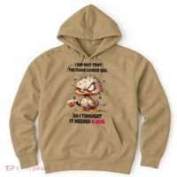 Duck I Did Not Trip The Floor Looked Sad So I Thought It Hoodie thumb 0