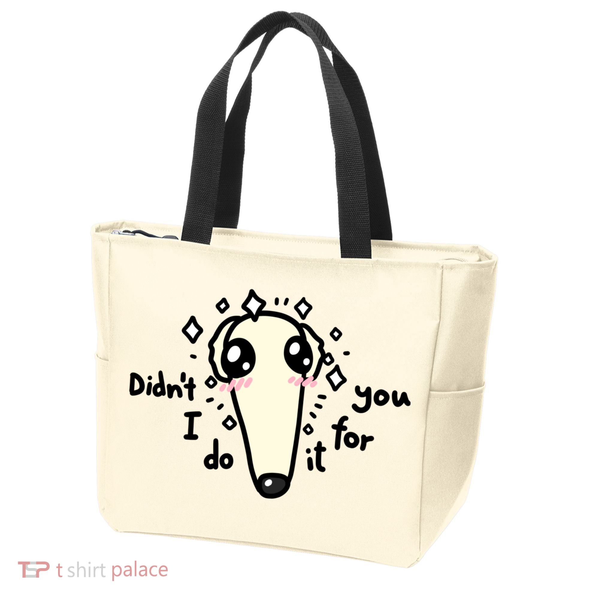 Didn't I Do It For You Borzoi Dog Meme Tote Bag