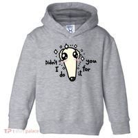 Didn't I Do It For You Borzoi Dog Meme Toddler Hoodie thumb 0