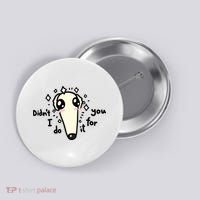 Didn't I Do It For You Borzoi Dog Meme Button thumb 0