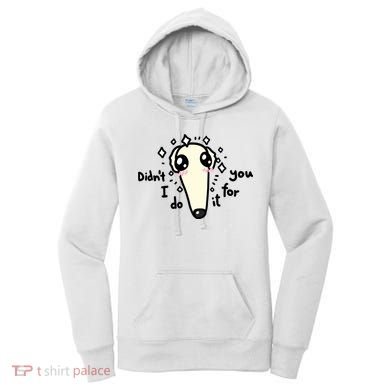 Didn't I Do It For You Borzoi Dog Meme Women's Hoodie